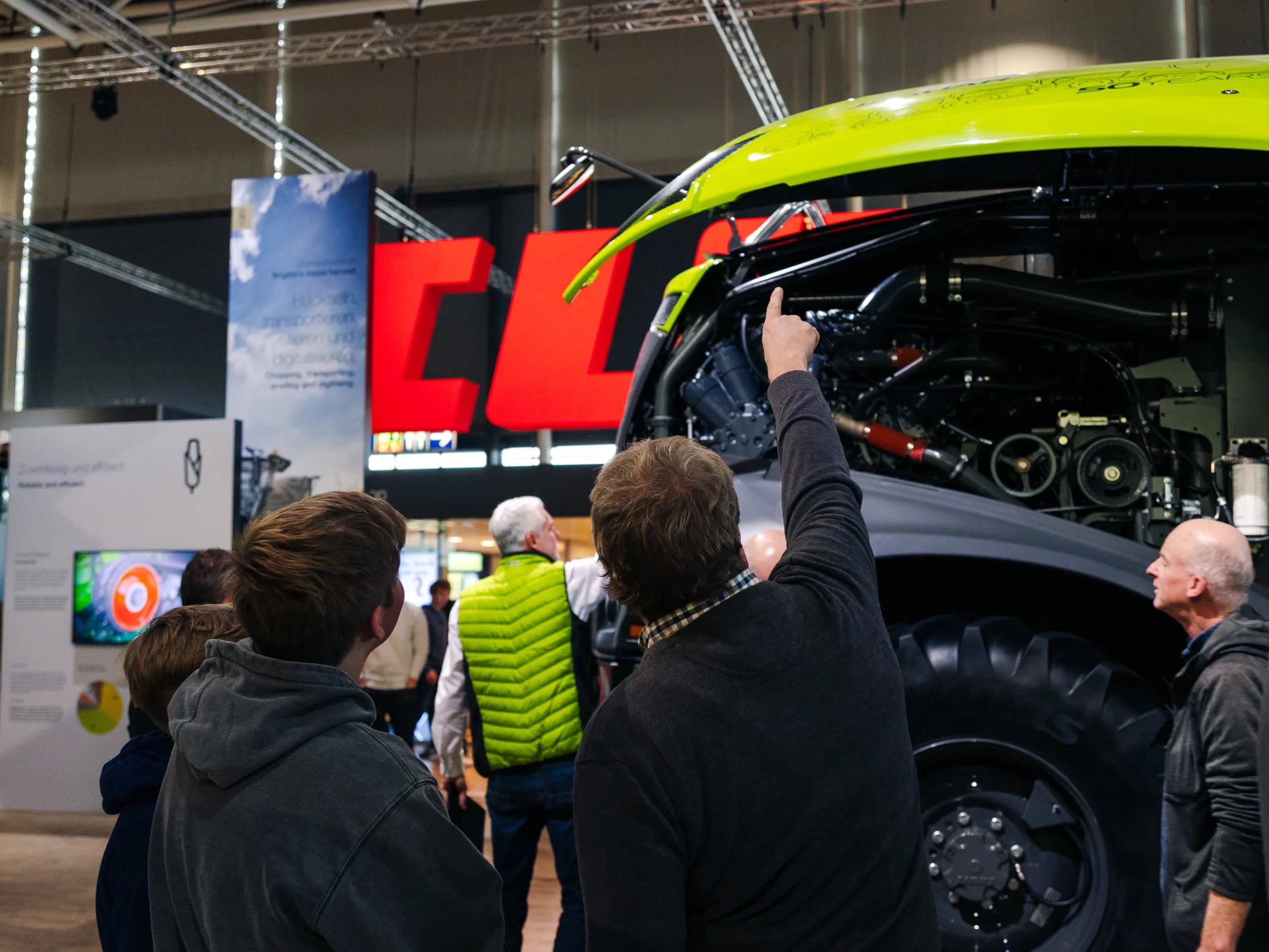 CLAAS auf der AGRITECHNICA 2023 in Hannover, Deutschland