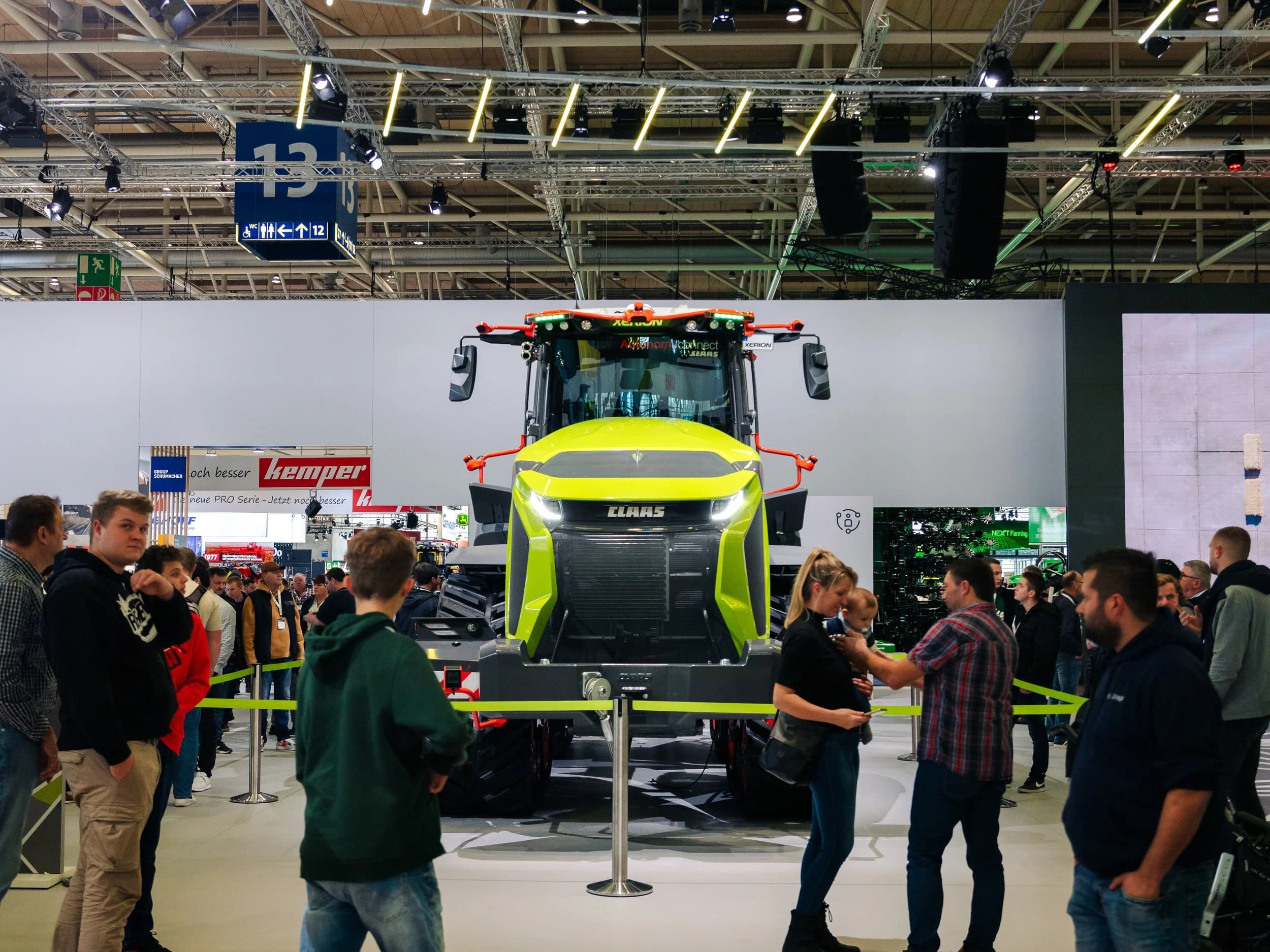 CLAAS auf der AGRITECHNICA 2023 in Hannover, Deutschland