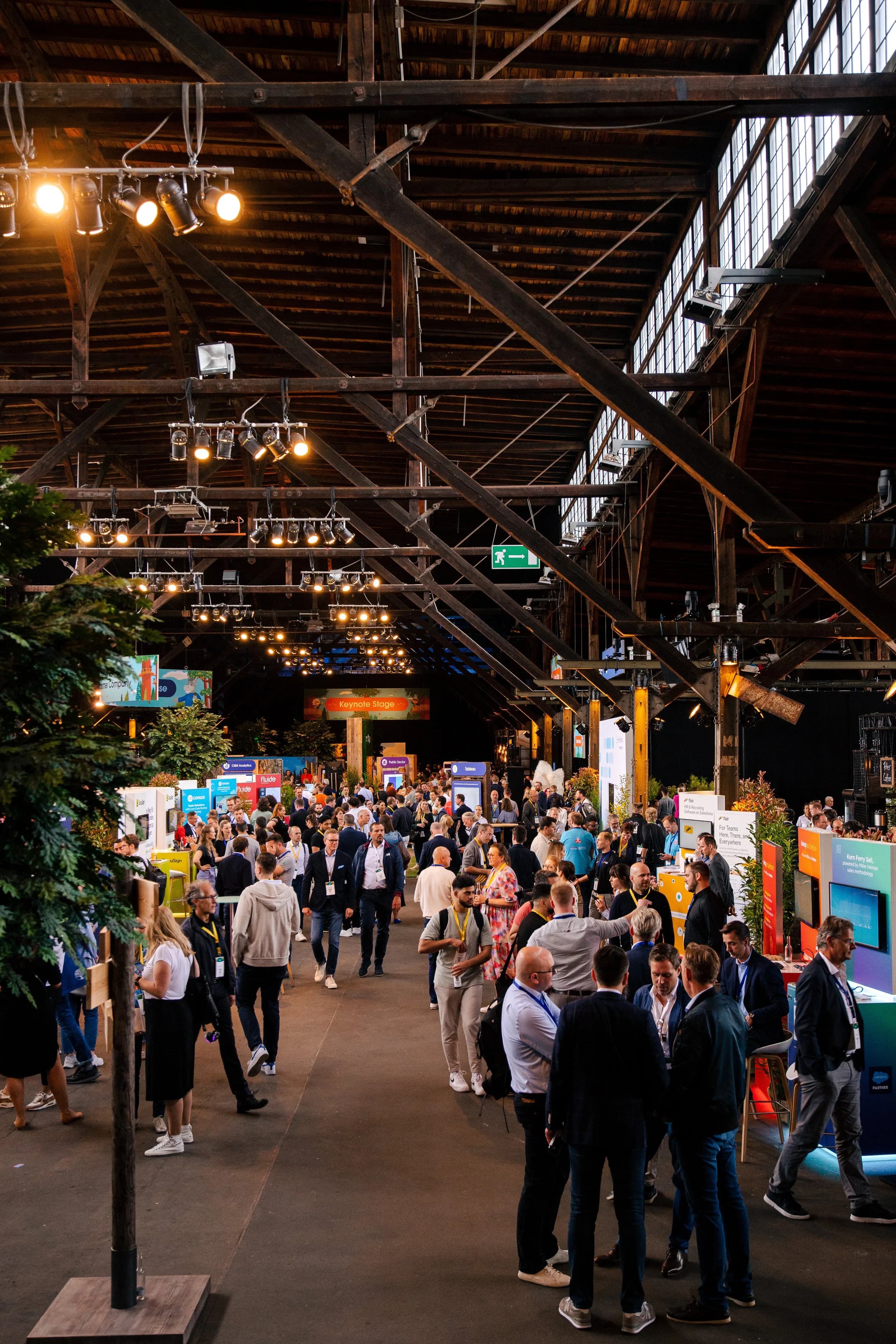Flair bei einem Salesforce-Event in Hamburg